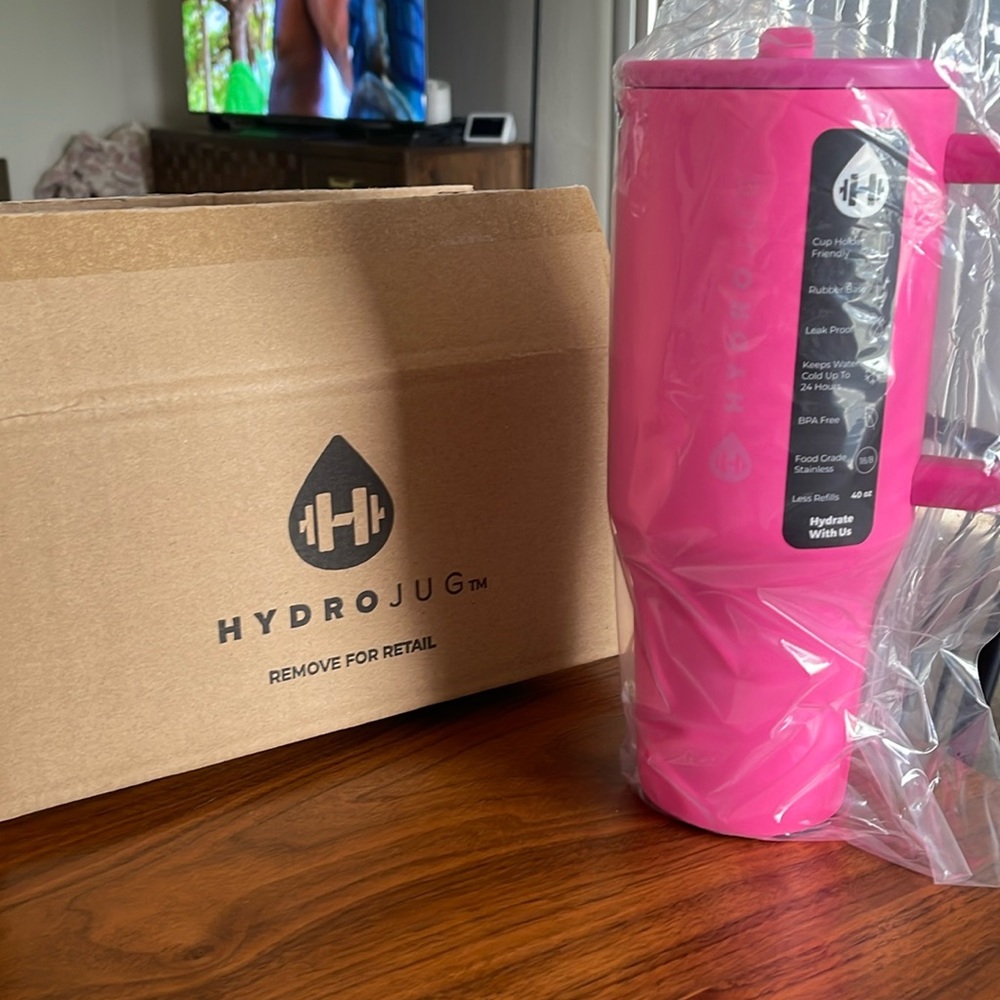 Hydrojug Traveler Neon Pink